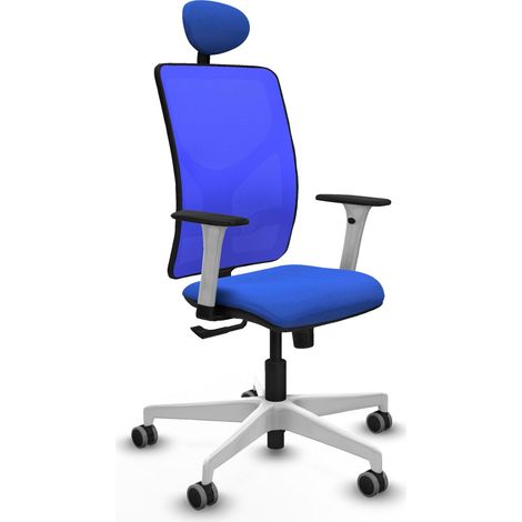 Chaise de bureau piqueras y crespo Motilla blanc soutien lombaire (1/2)