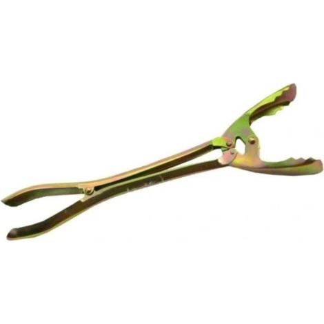 pinza tenaza para carbon ascuas galvanizada 35 cms ebertools basic