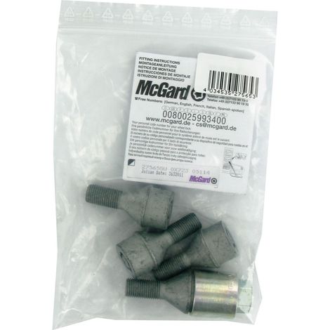 Bulloni conici per Fiat Ducato, kit 4 pz - Original - B010