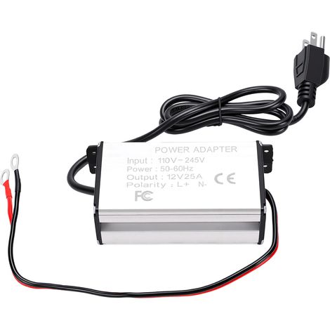 Adattatore convertitore di potenza da 110-245 V CA a 12 V CC per apparecchiature di monitoraggio elettromagnetico industriale e illuminazione a LED. (1/5)