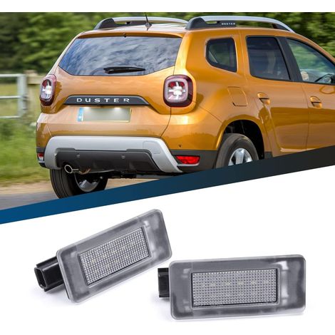 Éclairage de plaque d'immatriculation à LED pour Altima 2019 2020 Serena C27 2016 et plus récent Duster 2018 et plus récent Canbus SMD Xenon Lampe d'étiquette 265108990E (1/5)