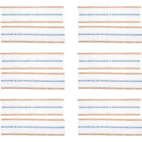 Kit d'assortiment de 600 résistances 1/4 W 1 % (1 kΩ, 2 kΩ, 3 kΩ, 10 kΩ). (1/5)