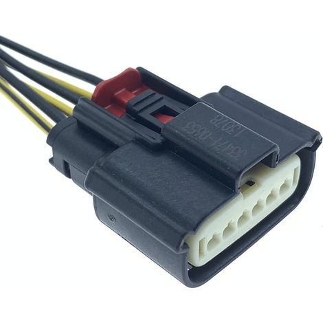 33471-0606/DJ7056-1.5-11 Anwendbar auf Ford/Buick/Chevrolet Kabelbaumstecker (6-polig, männlich/weiblich). (1/4)