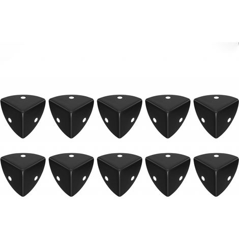 BEBUSINGOTO 10 piezas protectores de esquinas de mesa de metal, protectores de ángulos de metal, protectores de esquinas de metal, protectores de esquinas de metal para muebles, esquinas protectoras (1/5)