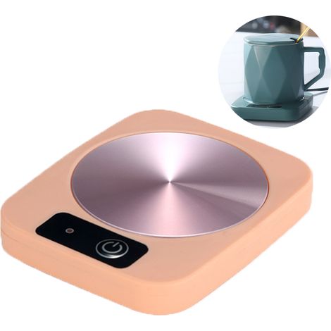 Dessous de verre rose intelligent USB chauffant à température constante (1/5)