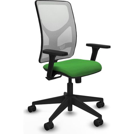 Silla de oficina piqueras y crespo Motilla negro ergonómica cómoda (1/2)
