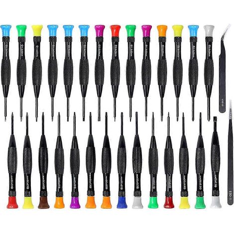 Kit de tournevis Torx 30 en 1, jeu de tournevis magnétique de précision avec mini-tournevis Phillips et plat (1/5)