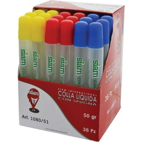 Colla Liquida Con Spugnetta 50Ml. (01/06) X12