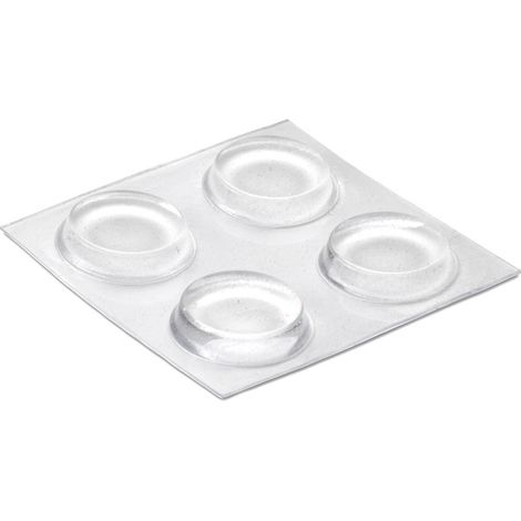 Selbstklebender Schutztropfen, Ø19x4mm (Blister 4 Stk.) Inofix 66685 (1/2)