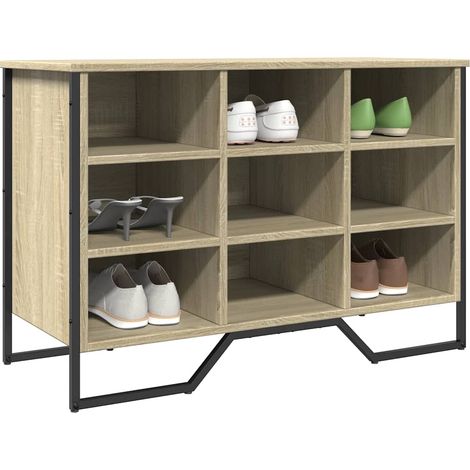 Schuhregal Sonoma-Eiche 90x38x61,5 cm Holzwerkstoff