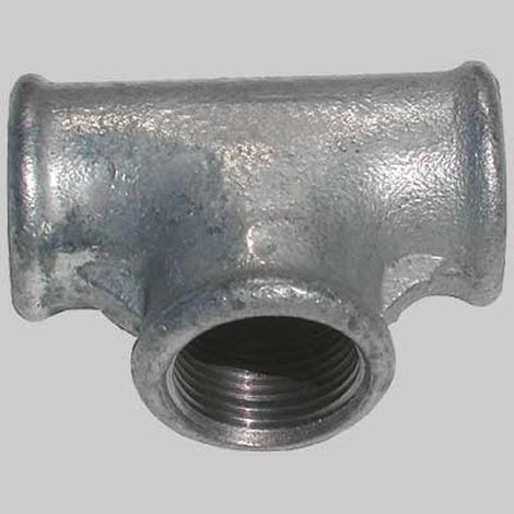 TEE ZINCATO - 4"