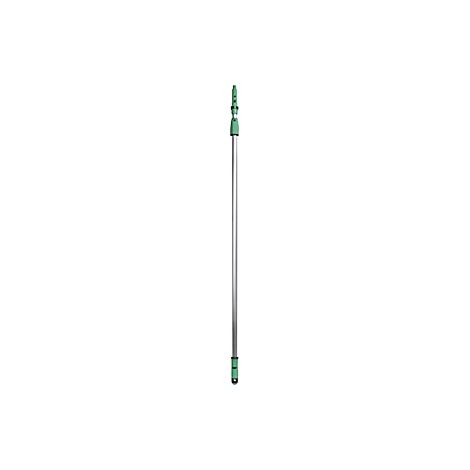 UNGER OptiLoc Asta Telescopica 2 PEZZI per Pulizia Finestre Lunghezza da 120/250 cm 250cm