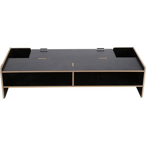 Support surélevé pour écran LCD de bureau, support organisateur pour PC portable (1/5)