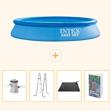 Intex Piscine Easy Set Ronde - 305x61 cm - 5-pièces SCB128 (1/5)