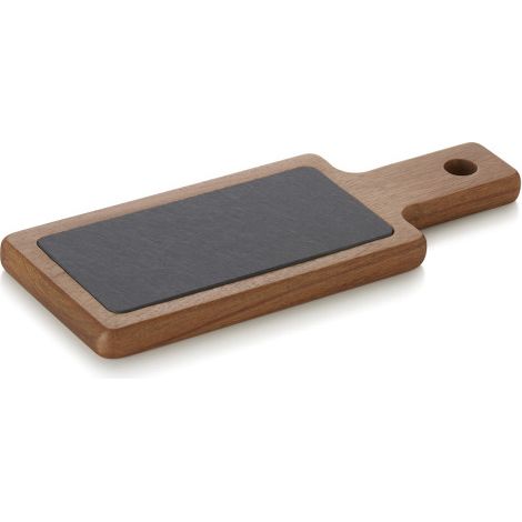 Planche de service 30 x 12 cm bois acacia ardoise SLATE & SERVE - Was Germany (1/2)
