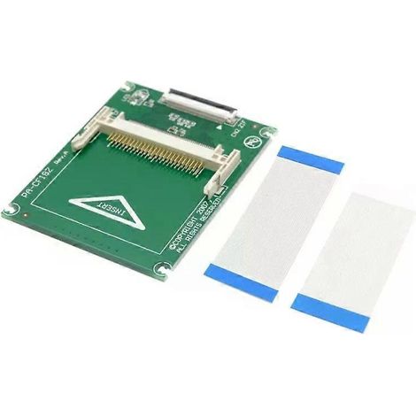 Carte adaptatrice d'interface CF vers ZIF/CE durable avec câble pour disque dur 18 pouces, ordinateur portable et consoles de jeux (accessoire) (1/4)