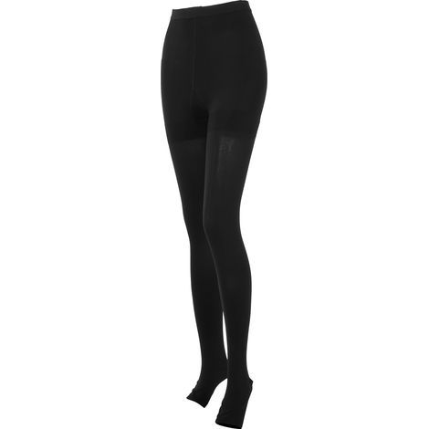 Chaussettes De Compression - Pour Varices - Bout Ouvert - Élasticité Progressive - Adapté Aux Chevilles Et Jambes - Taille Unique Ou S/M