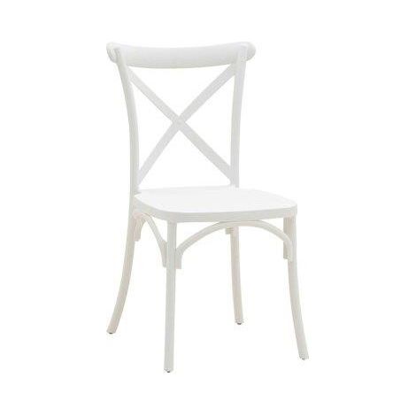 SEDIA CLEO BIANCO