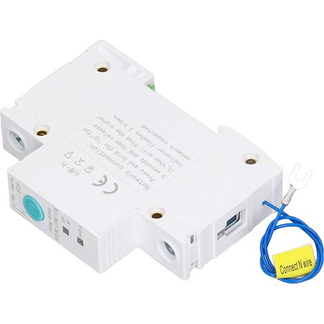 Disjoncteur connecté Wi-Fi avec compteur d'énergie, rail DIN, pour application Ewelink, commande sans fil AC230V 1P 63A (1/5)