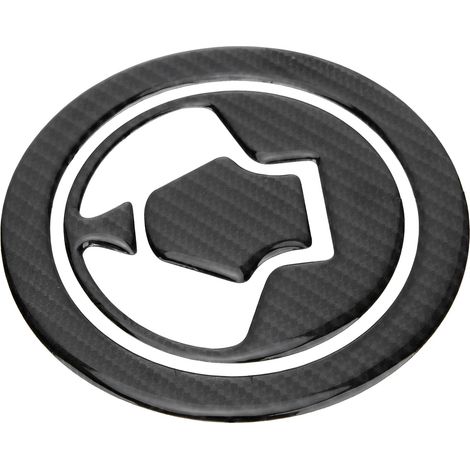 Protège réservoir moto sticker coque résine époxy Kawasaki Z800 noir carbone style modifié (1/5)