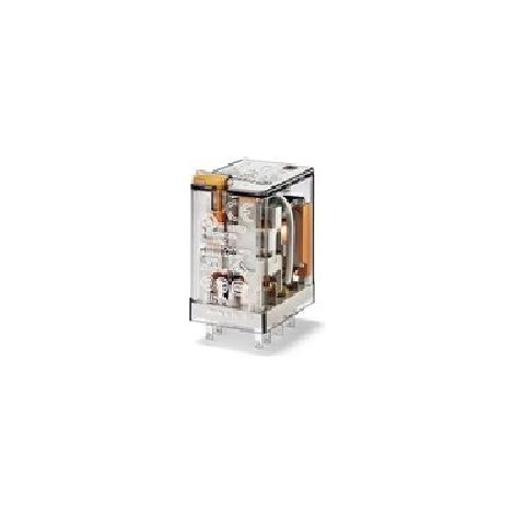 Serie 55 Relè industriale Ad innesto su zoccolo, 24 V, Standard, 2 contatti, 10 A, AgNi, DC, Scambio