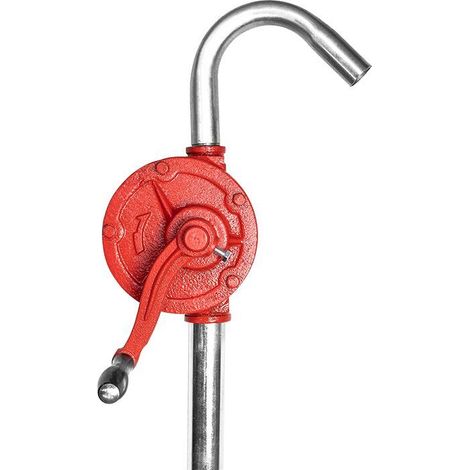 Pompe manuelle KS-25 – Débit 22 l/min – Hauteur de levage 5 m – Tuyau d'aspiration en aluminium pour liquides non corrosifs