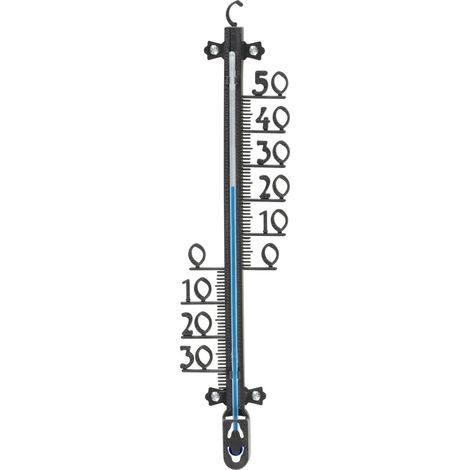 Thermometer Strend Pro TMS-154 Decora, Außen, für Fenster, 255x60x15 mm, Kunststoff (1/4)