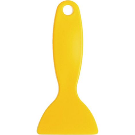 Raclette pour film teinté pour vitres de voiture, petit grattoir jaune, outil de nettoyage pour l'application de films pour voitures et téléphones, mini spatule sécurisée (1/5)
