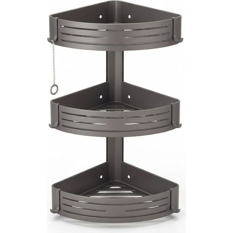 Mensola angolare per bagno 68 mm cestino triangolare modello 25 (1/5)