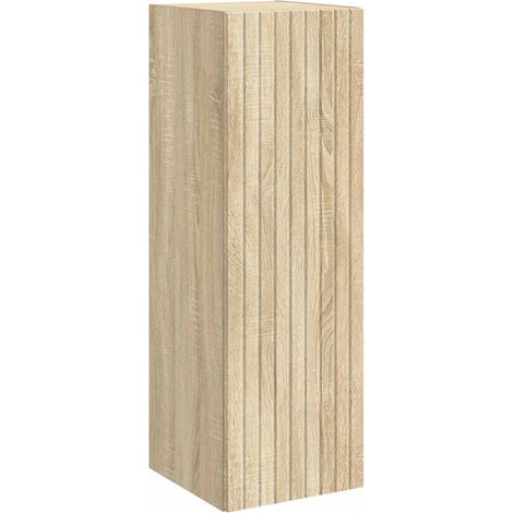 Wall-mounted Bathroom Cabinet Sonoma Oak 33 x 34.5 x 60 cm vidaXL