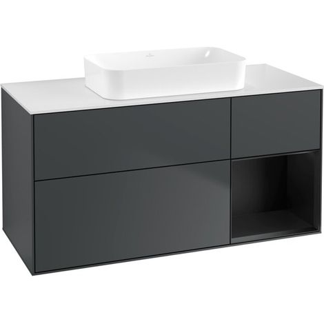 Villeroy & Boch F711PDHG Meuble sous-vasque Finion F71 (1/2)