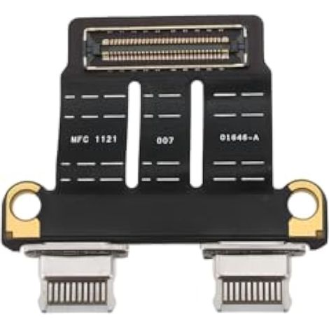 Connecteur d'alimentation USB-C pour ordinateur portable 01646-A, compatible avec MacBook Pro A1989 A1990 A2141 A2159 A2289 A2338