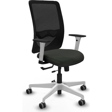Silla de oficina piqueras y crespo Zulema negro espuma 50 mm