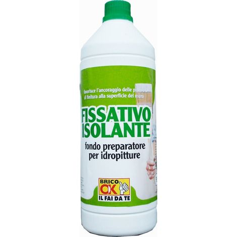 FISSATIVO ISOLANTE MURALE ACRILICO INTERNO ESTERNO FONDO PREPARATORE 750 ML (1/2)