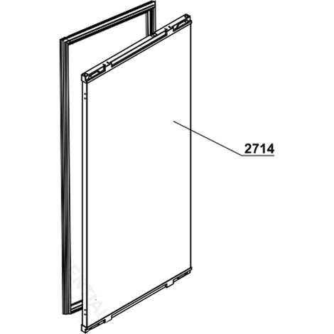 Porte (Partie réfrigérateur repère 2714) d'origine