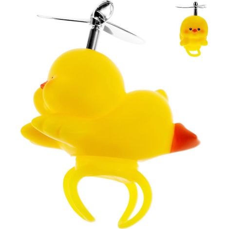 Décoration de vélo canard, moto, jouet, hélice de guidon de vélo (1/5)