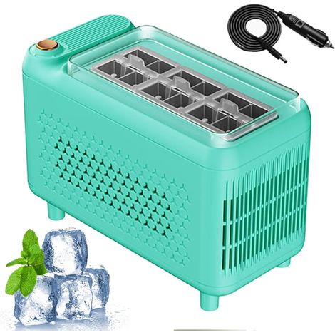 Mini Eiswürfelmaschine Tragbare Eismaschine Eiswürfelbereiter (1/5)