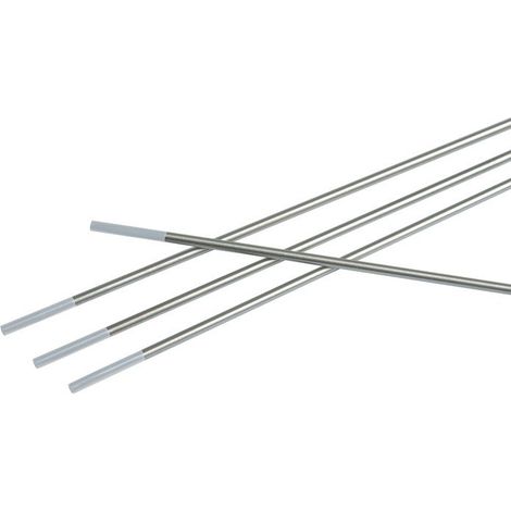 Elettrodo di tungsteno WC 20 D. 16 mm Lunghezza 175 mm Litty grigio (di 10)