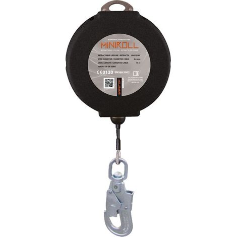 Miniroll de cable de acero inoxidable SAFETOP                                              10m