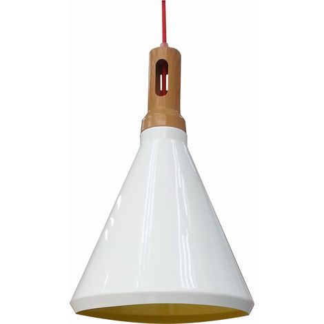 Candellux Robinson lampada a sospensione bianca Ø26 E27 (1/5)