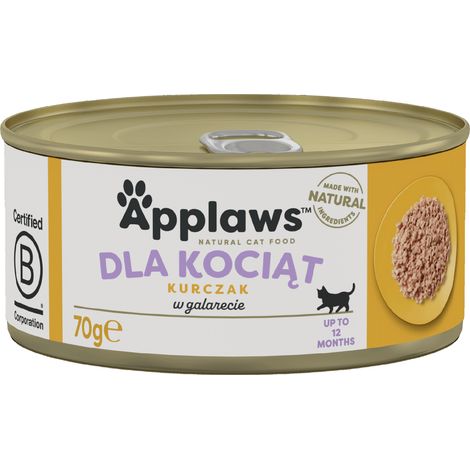 APPLAWS KITTEN Poulet 70g (1/2)