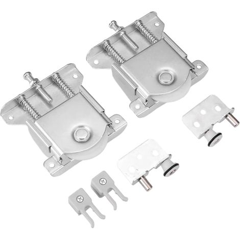 Ensemble de 4 pièces pour portes de placard coulissantes (1/5)