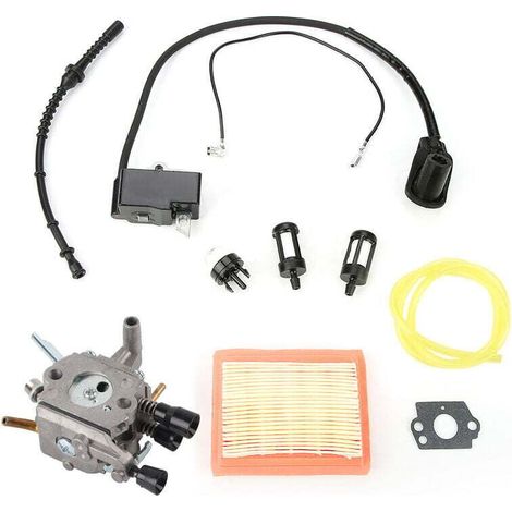 Vergaserfilter und Zündspule für STIHL FS120, 120r, FS200, FS250, FS300, FS350 Freischneider (1/5)