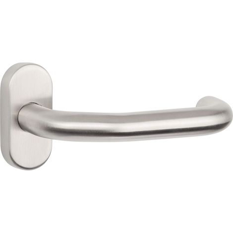 Profiltürdrückerlochteil NW-500-1 VA 60 U-Form 8mm gekr.TECWERK (1/2)