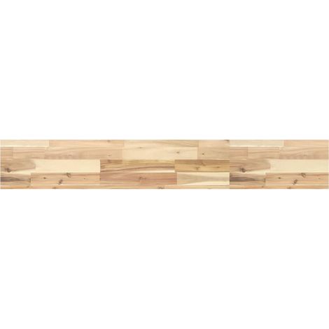 Maison Exclusive - Schweberegal 120x20x4 cm Massivholz Akazie Unb