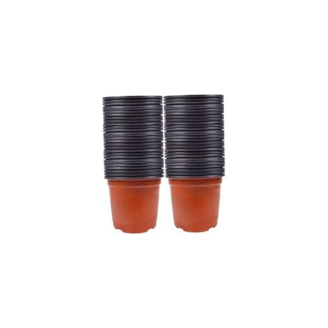 100 pcs Plantes Pots de nurserie Pots de semis, Pots de pépinière, Casserole de Plante, Casserole en Plastique, casseroles de Jardin de graines de Fleurs en Plastique de démarrage de Pots de H213