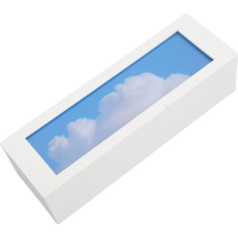 Veilleuse rechargeable rectangulaire à motif mignon, luminosité réglable, interrupteur tactile, batterie rechargeable USB (1/5)