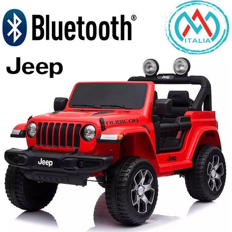 MINI AUTO PER BAMBINI JEEP RUBICON Red-de (1/5)