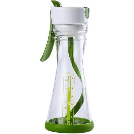 Bouteille à vinaigrette 200ml, étanche, pratique pour sauce maison, distributeur d'huile et vinaigre, récipient de condiment portable. (1/5)