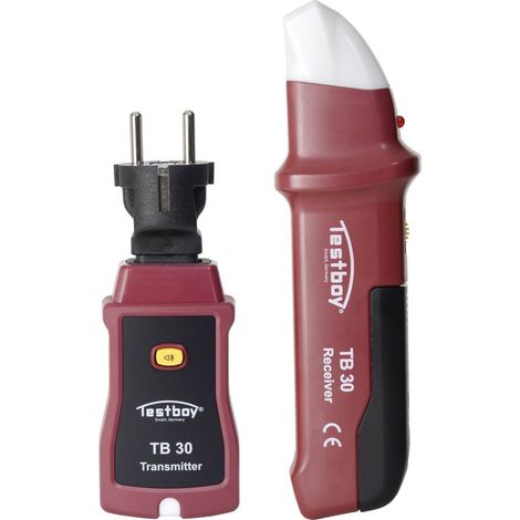Tester di protezione Sicherungsfinder Testboy 30 per individuare le prese di sicurezza (1/5)